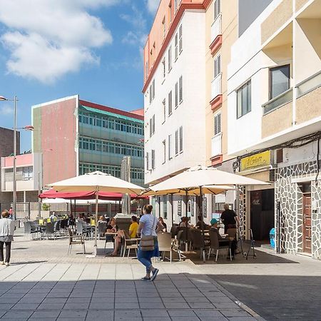 Flatguest Cicer - 3Bdr + Balcony + Beach Las Palmas de Gran Canaria Luaran gambar