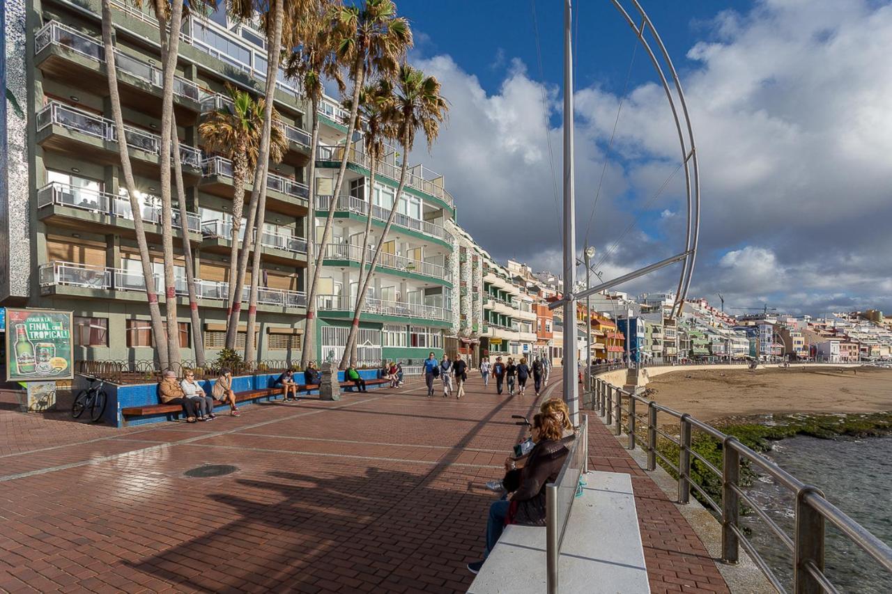 Flatguest Cicer - 3Bdr + Balcony + Beach Las Palmas de Gran Canaria Luaran gambar