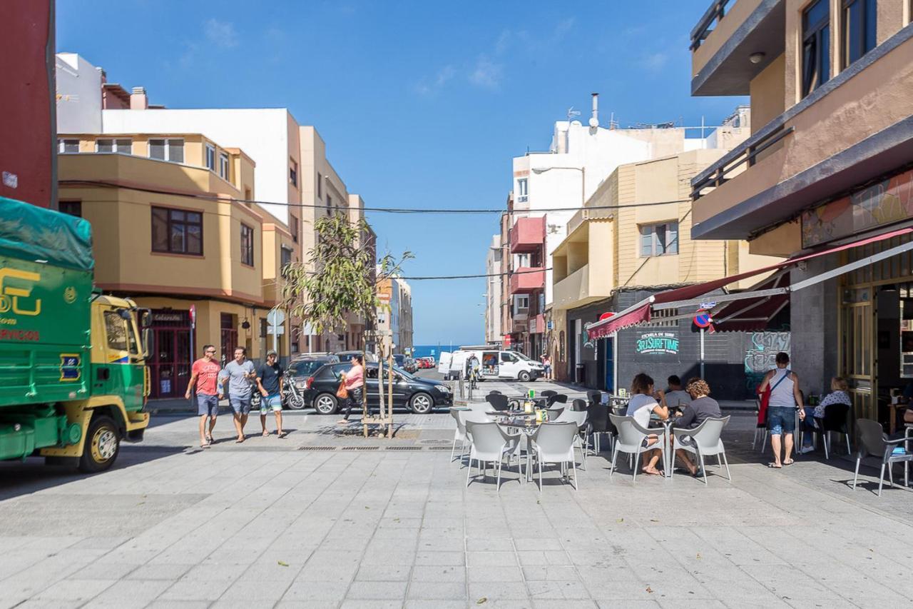 Flatguest Cicer - 3Bdr + Balcony + Beach Las Palmas de Gran Canaria Luaran gambar