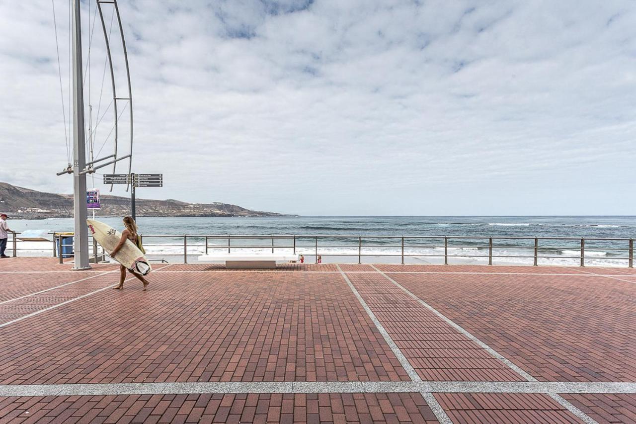 Flatguest Cicer - 3Bdr + Balcony + Beach Las Palmas de Gran Canaria Luaran gambar