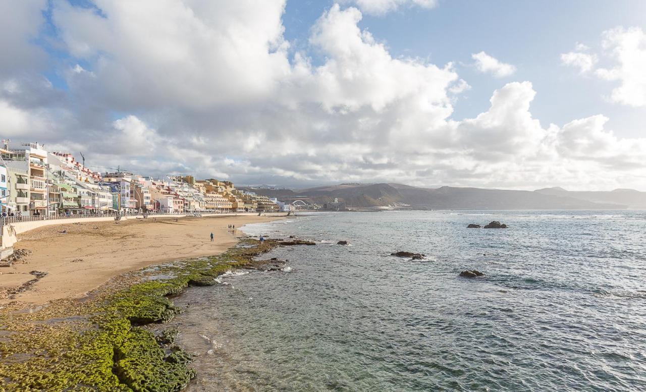 Flatguest Cicer - 3Bdr + Balcony + Beach Las Palmas de Gran Canaria Luaran gambar