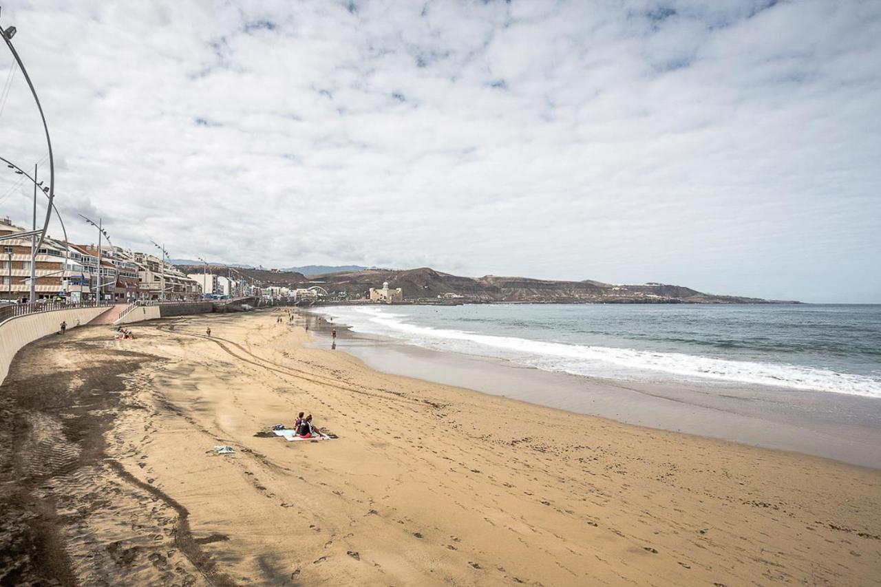 Flatguest Cicer - 3Bdr + Balcony + Beach Las Palmas de Gran Canaria Luaran gambar