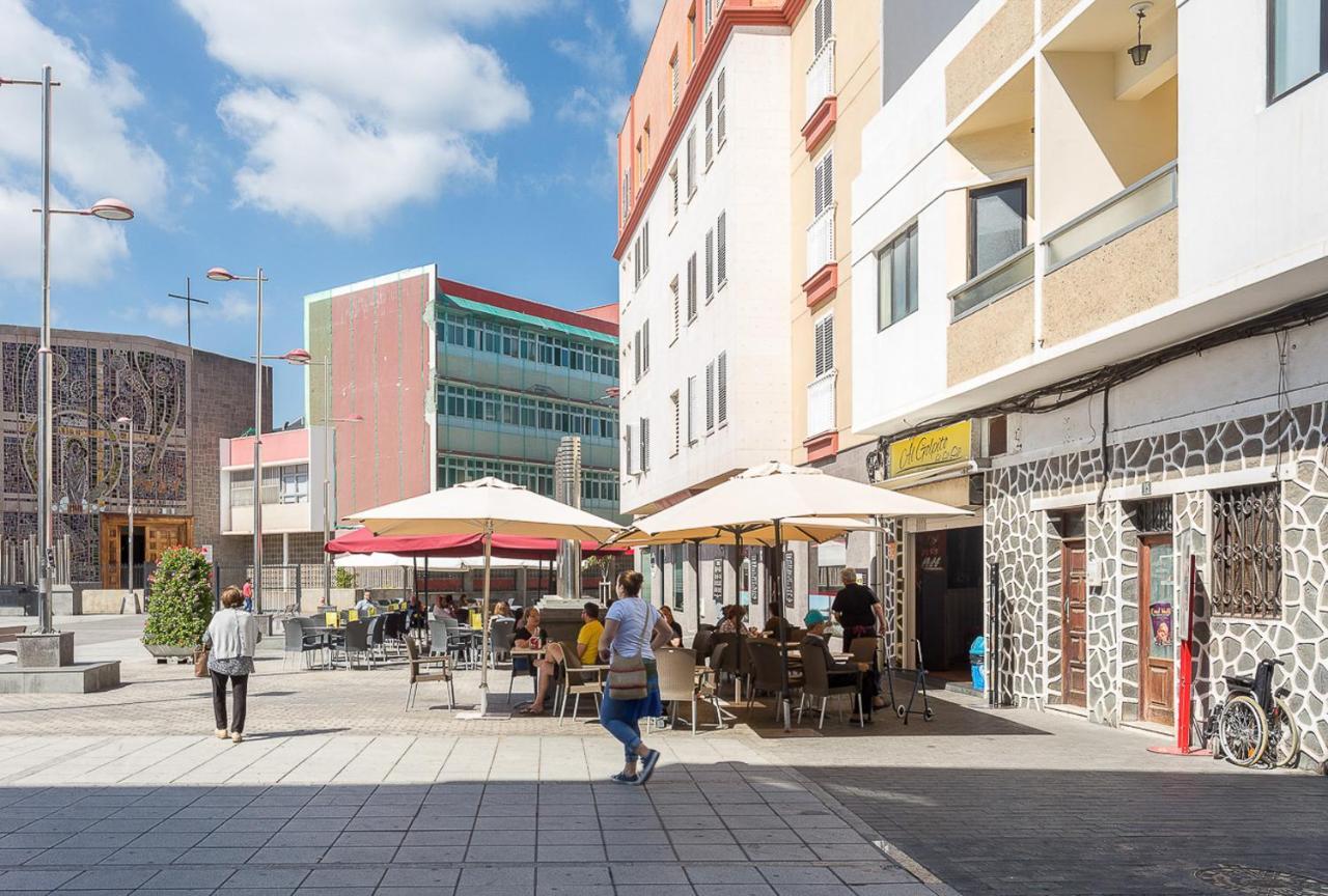 Flatguest Cicer - 3Bdr + Balcony + Beach Las Palmas de Gran Canaria Luaran gambar