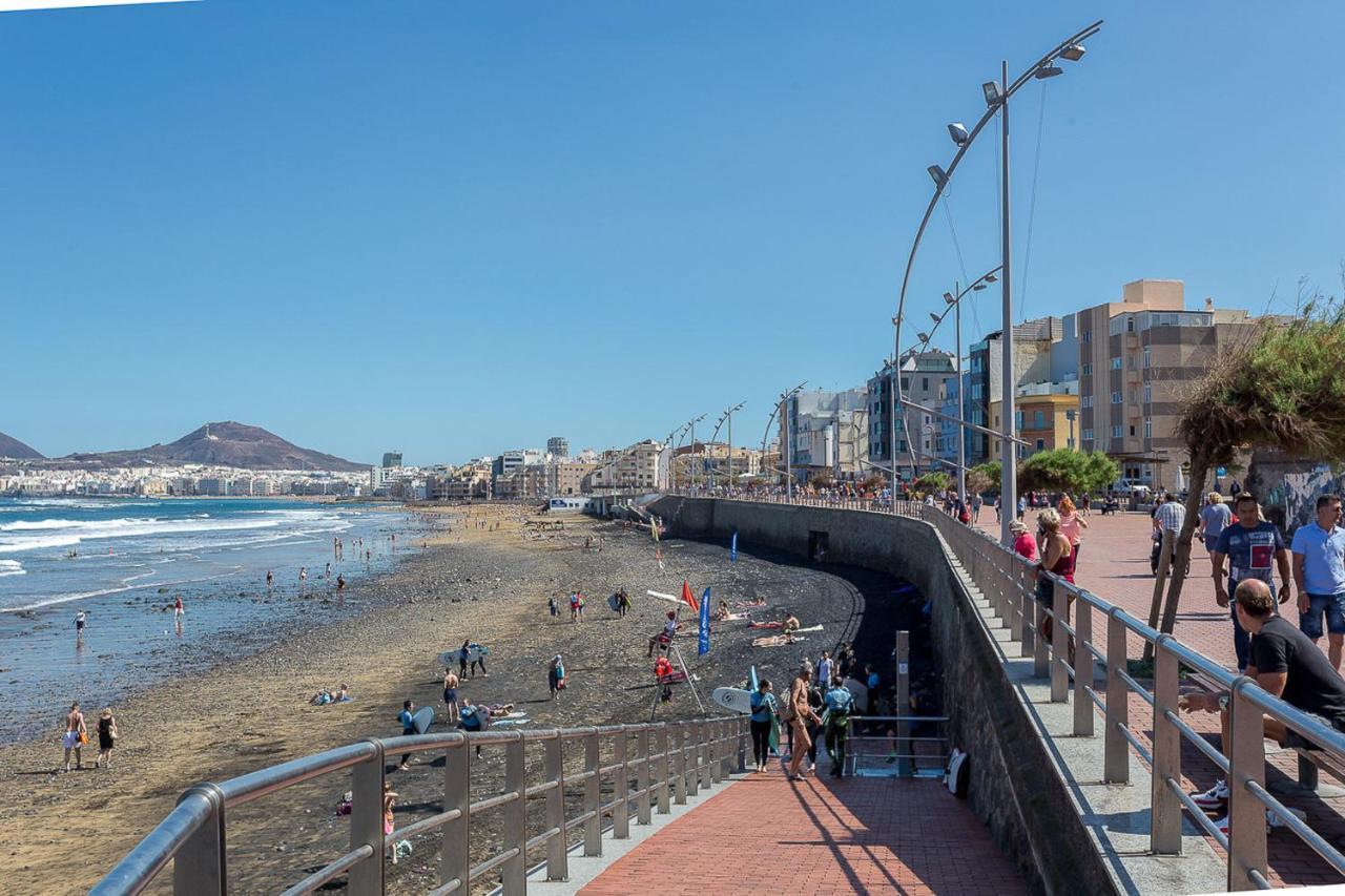 Flatguest Cicer - 3Bdr + Balcony + Beach Las Palmas de Gran Canaria Luaran gambar